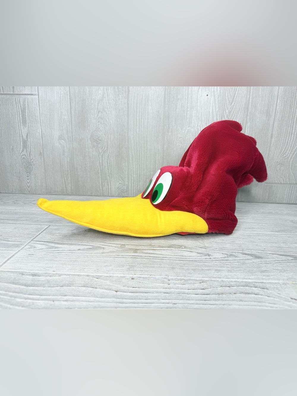 Vintage Walter Lantz Woody Woodpecker Plush Novelty Hat costume accessories